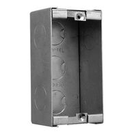 Clipsal - Mounting Accessories, Wall Box, Metal, Poured Concrete, 1 Gang
