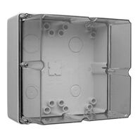 Clipsal - 56 Series, Adaptable Enclosure, Deep, 4 Gang, 198x198x140mm - Grey