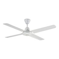Airflow, Ceiling Sweep Fan, 4 Aluminium Blades 1200mm - White Electric