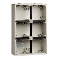 Clipsal - 56 Series, Mounting Back Box, 6 Gang - Grey