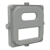 Clipsal Iconic, Mechanism Cap, USB Dual Port, Type A+C - Ash Grey