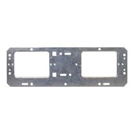 Clipsal - Mounting Accessories, Metal Bracket, 2 Gang, Front Stud Mount Horizontal