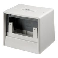 Clipsal - Mounting Accessories, Floor Outlet Housing, to Suit 2 standard size plates - White Electric