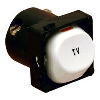 30 Series, Mechanism, Marked TV, 10A - White Electric