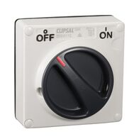 Clipsal - 56 Series, Surface Switch, PVC IP66 1 Gang 10A Less Enclosure - Resistant White Electric