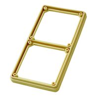 Clipsal - 56 Series, High Pressure Water Gasket, Two Piece, 2 Gang Cover - Cream
