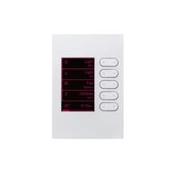 C-Bus eDLT, Wall Switch, Saturn Zen, Fascia Grid - Zen White