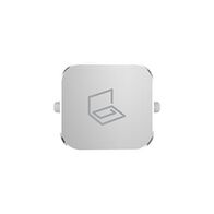 Clipsal Iconic, Styl Rocker, STUDY - Silver