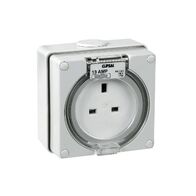 Clipsal - 56 Series, Socket Outlet, Surface 3 PIN 13A - Grey
