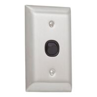 Metal Plate Series, Flush Switch, 1 Gang, 250VAC, 10A, A Style, Standard, Vertical - White Electric