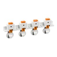 Acti9 C60H-DC C60PV-DC, Screw shields, for C60 I, NA ID, set of 2