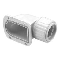 Clipsal - Cable Management, Gland with Bulkhead Flanges, 50mm - Grey