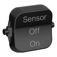 Pro Series, Rocker Toggle, 3-pos SENSOR-ON-OFF - Black