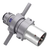 Metal Clad, Multi Phase Plug, 500V, 160A, 5 Round Pin