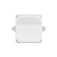 Pro Series, Rocker Toggle, 3-pos BLANK - Extra Vivid White