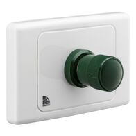 Medilec, Equipotential Earthing Stud, Horizontal Mount, 1 Gang - White Electric