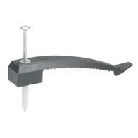 Thorsman, single cable wing, with nail plug, dark grey- set of 25