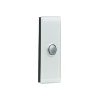 Saturn Series, Grid and Cover, 1 Gang, Less Mechanism - Horizon Silver
