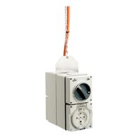 Clipsal - 56 Series, Switched Pendant Outlet Kit, (suits 2 x 56C)