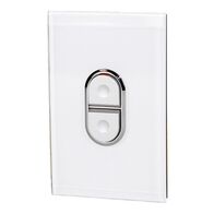 Saturn Series, Flush Switch, 1 Gang, 250V, AC,45A, push-button - Pure White