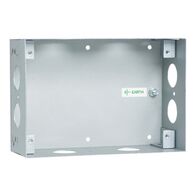 Medilec, Flush Mount Metal Plate, Wall Boxes, 2 Gang, Wall Box