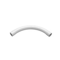 Clipsal - Cable Management, Conduit Bend, Solid, PVC, 90Deg, 50mm - White Electric