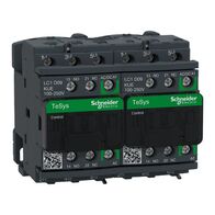 TeSys D, Reversing Contactor, TeSys Deca, 3P(3 NO), AC-3, 0 to 440V, 9A, 100 to 250VAC/DC coil