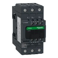 TeSys D, Contactor, TeSys Deca, 3P(3 NO), AC-3/AC-3e, 0 to 440V, 50A, 100VAC 50/60Hz coil