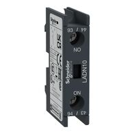 TeSys D, Auxiliary Contact Block, TeSys Deca, 1NO, front mounting, screw clamp terminals