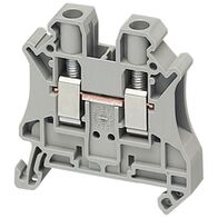 Linergy, Screw Terminal, Feed Through, 2 Points, 6mm² , Grey