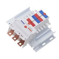 Acti9, SAU Chassis, 250A, 3Ph, 12 poles, 18mm for iC60 MCB and RCBO, top or bottom