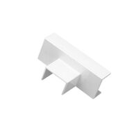 Clipsal - Cable Management, Flat Elbow Tee, 25 x 16mm Side Tee - White Electric