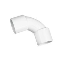Clipsal - Cable Management, Solid Elbow, PVC, 20mm - White Electric