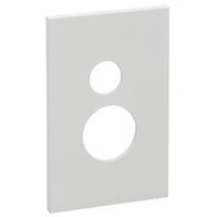 Saturn Zen, Single Power Point Cover, Horizontal Mount, Clip-On - Zen Black