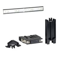 TeSys D, Mechanical and electrical interlock, TeSys Deca reversing &amp; changeover, 2 Contactors LC1D80-D95 AC coil