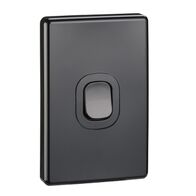 Classic C2000 Series, Electric Range Switch, 250V, 45A, Single Pole - Black