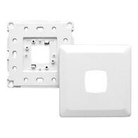 Prestige Series, Switch Grid Plate and Cover, 1 Gang, Large Format Size - White Electric