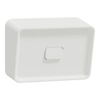 Clipsal Iconic Outdoor, Switch, Horizontal, 1 Gang, 20A/16AX, 250V - Extra Vivid White