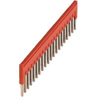 Linergy, Plug-in bridge, Linergy TR, 20 points, for 2.5mm² terminal blocks, red, 20 way, set of 10