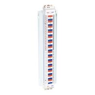 Acti9, SAU Chassis, 250A, 3Ph, 84 poles, 18mm for iC60 MCB and RCBO, dual feed