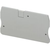 Linergy, Cover plate, Linergy TR, 2 points, 2.2mm width, for spring terminals NSYTRR62, grey, Set of 50