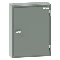 Acti9, MD Isobar standard distribution board, 24 poles, 160A main switch, 18mm, IP56, grey