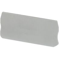Linergy, Cover plate, Linergy TR, 3 points, 2.2mm width, for spring terminals NSYTRR43, grey, Set of 50