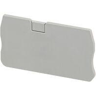 Linergy, Cover plate, Linergy TR, 2 points, 2.2mm width, for spring terminals NSYTRR42, 4mm², grey, Set of 50