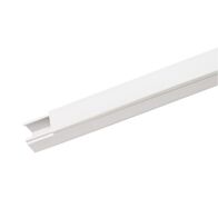 Clipsal - Cable Management, Mini Duct, PVC, Standard Duct - 4 Metre Lengths, 25 x 25mm Square WE, BR - White Electric