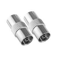 Hills Antenna BC3618B PAL Female Coaxial Joiner 2PK Box - BC3618B