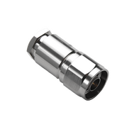 Hills Antenna N Connector Male HEX Clamp for LL400 Cable - Nickel Plated Body - BC85273