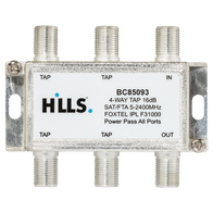 Hills Antenna BC85093 4-Way 16dB 2.4GHz Tap - BC85093