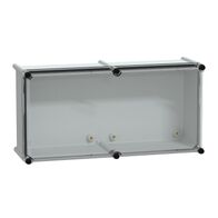 Thalassa, PLS box, polyester rear, transparent PC cover IP66 27x54x18cm