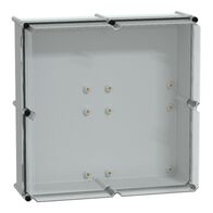 Thalassa, PLS box, polyester rear, transparent PC cover IP66 54x54x23cm